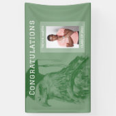 フォトユニーク卒業パーティバナーの追加 横断幕 (縦)