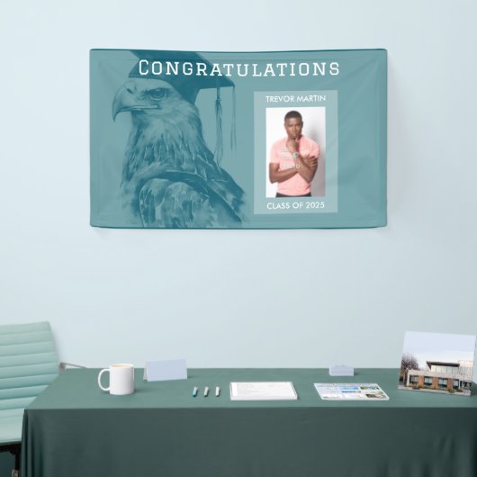 フォトユニーク卒業パーティバナーの追加 横断幕 (トレードショー)