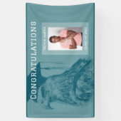 フォトユニーク卒業パーティバナーの追加 横断幕 (縦)