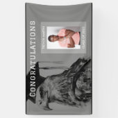 フォトユニーク卒業パーティバナーの追加 横断幕 (縦)