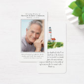 フォトライトハウスメモリアル祈りの言葉カード (デスク)