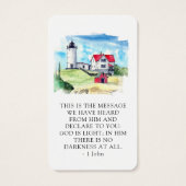 フォトライトハウス葬儀祈りの言葉カード (裏面)