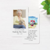 フォトライトハウス葬儀祈りの言葉カード (デスク)