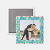 フォトラブパーソナライズされたストロベリーフレーム マグネット (正面/裏面)