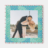 フォトラブパーソナライズされたストロベリーフレーム マグネット (正面)