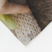 フォトラブパーソナライズされたハート名愛人 フリースブランケット (角)