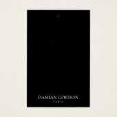 フォトラベル付き黒い服つるブランド (正面)