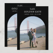 フォトランドマークの場所テーブル番号カードの署名 メニュー (正面/裏面)