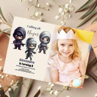 フォトリトル忍者戦士子供の誕生日