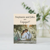 フォトリハエレガントーサルディナー招待状はがき インビテーションポストカード (スタンド正面)