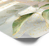 フォトリハーサルの夕食の歓迎サイン ポスター (角)