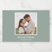 フォトリハーサルディナーユーカリ スパークリングワインラベル (シングルラベル)