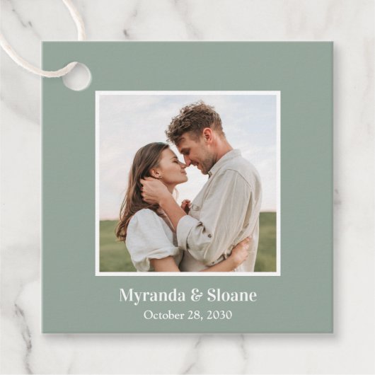 フォトリハーサルディナーユーカリ フェイバータグ (正面)