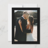 フォトリハーサルディナー招待状 招待状 (正面)