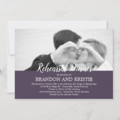 フォトリハーサルディナー招待状 招待状 (正面)