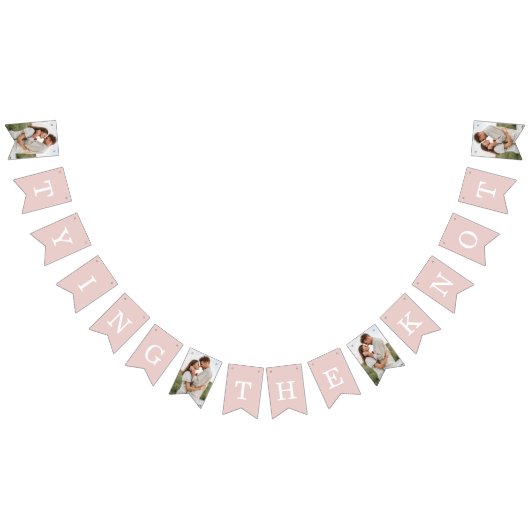 フォトリハーサルディナー赤面ピンクバンティングフラグ バンティングフラッグ (全)