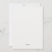 フォトリメンブランス悔やみや弔慰サンキューカード 招待状 (裏面)