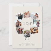 フォトリース |コレージモダンミニマルー シーズンカード (正面)