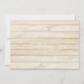 フォトリールの大きな1歳の誕生日に 招待状 (裏面)