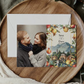 フォトレイクコモイタリアデスティネーションウェディング セーブザデート