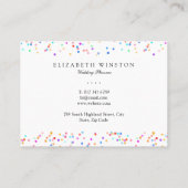 フォトレインボー紙吹雪 名刺 (裏面)