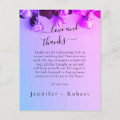 フォトレインボー結婚ズサンキューカード チラシ (裏面)