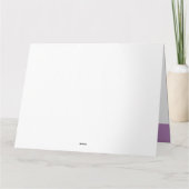 フォトレターガールズ2ndバースデーカード カード (裏面)