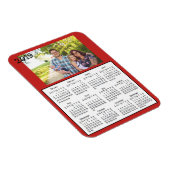 フォトレッドパーソナライズされたミニマグネットカレンダー2018 マグネット (右側)