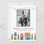 フォトレトロメリークリスマスカード シーズンカード (正面)