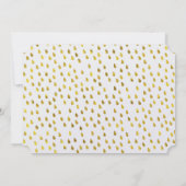 フォトレトロ金ゴールドライト金ゴールド保存日 セーブザデート (裏面)