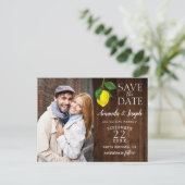 フォトレモ素朴ンウッド日付を保存 | 案内ポストカード (スタンド正面)