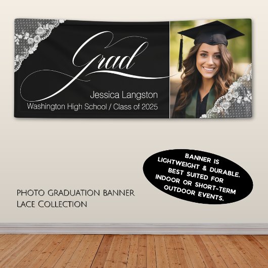 フォトレースの卒業 横断幕