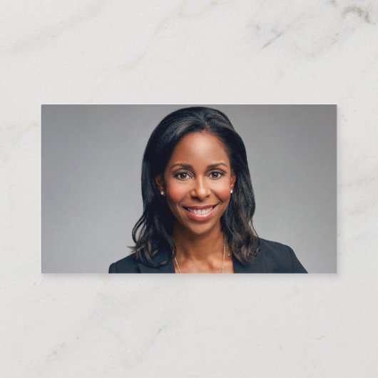 フォトロゴのソーシャルメディアアイコンモダン 名刺 (裏面)