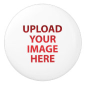 フォトロゴのフルサイズ セラミックノブ (正面)