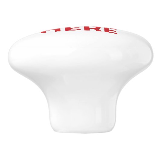 フォトロゴのフルサイズ セラミックノブ (側面)