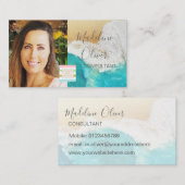 フォトロゴビーチシーコースタルトラベル 名刺 (正面/裏面)