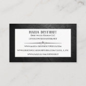 フォトロゴブラックストーン 名刺 (裏面)