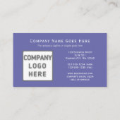 フォトロゴ水平両面ペリアニクル 名刺 (裏面)