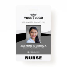 フォトロゴ黒のグレーのテンプレート企業の名ID