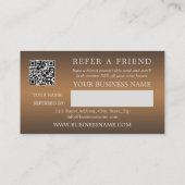 フォトロゴQRコードスチームパンク駆動インストラクター 紹介カード (裏面)