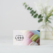 フォトロゴQRコード名刺 名刺 (スタンド正面)