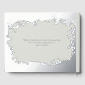 フォトロマンチックエレガントフォイルゲストブック ゲストブック (裏面)