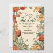 フォトロマンチック結婚アールヌーボー セーブザデート (正面)