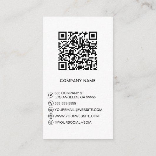 フォトロミニマルゴパーソナライズされたの名刺 名刺 (裏面)