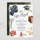 フォトロースクール卒業パーティー招待状 招待状 (正面/裏面)