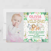 フォトワイルドワンサファリ1日招待状 招待状 (正面)