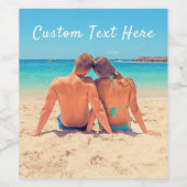 フォトワカスタムインラベル(文字名) ワインラベル (シングルラベル)