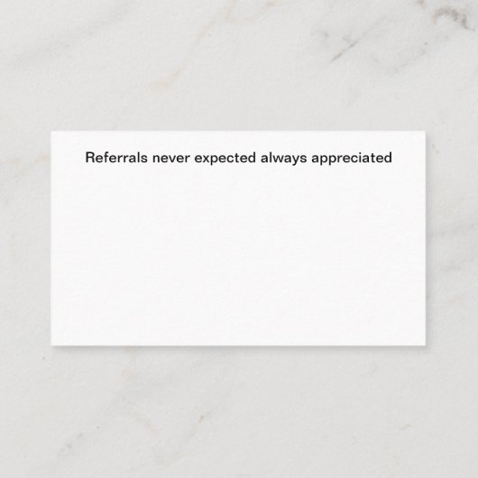 フォト不動産仲介業者MLSビジネス紹介カード 名刺 (裏面)