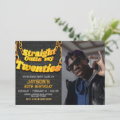 フォト付きで私の20代からストレートに 招待状 (スタンド正面)