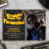 フォト付きの20代からの卒業 招待状